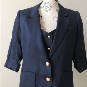 Smythe Les Vestes Short Sleeve Blazer